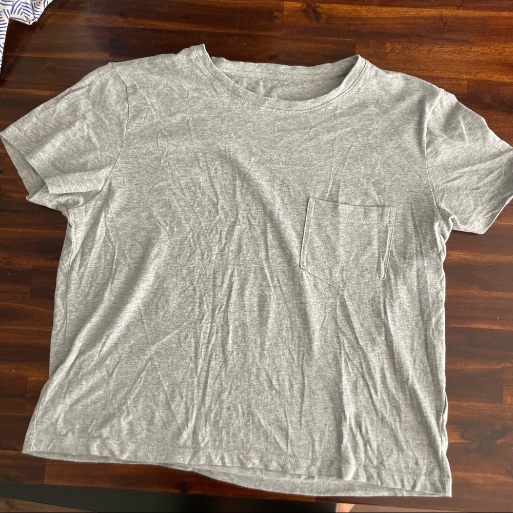 Organic cotton box cut tee